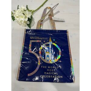 Walt Disney World 50th Anniversary Celebration‎ Castle Tote Bag New